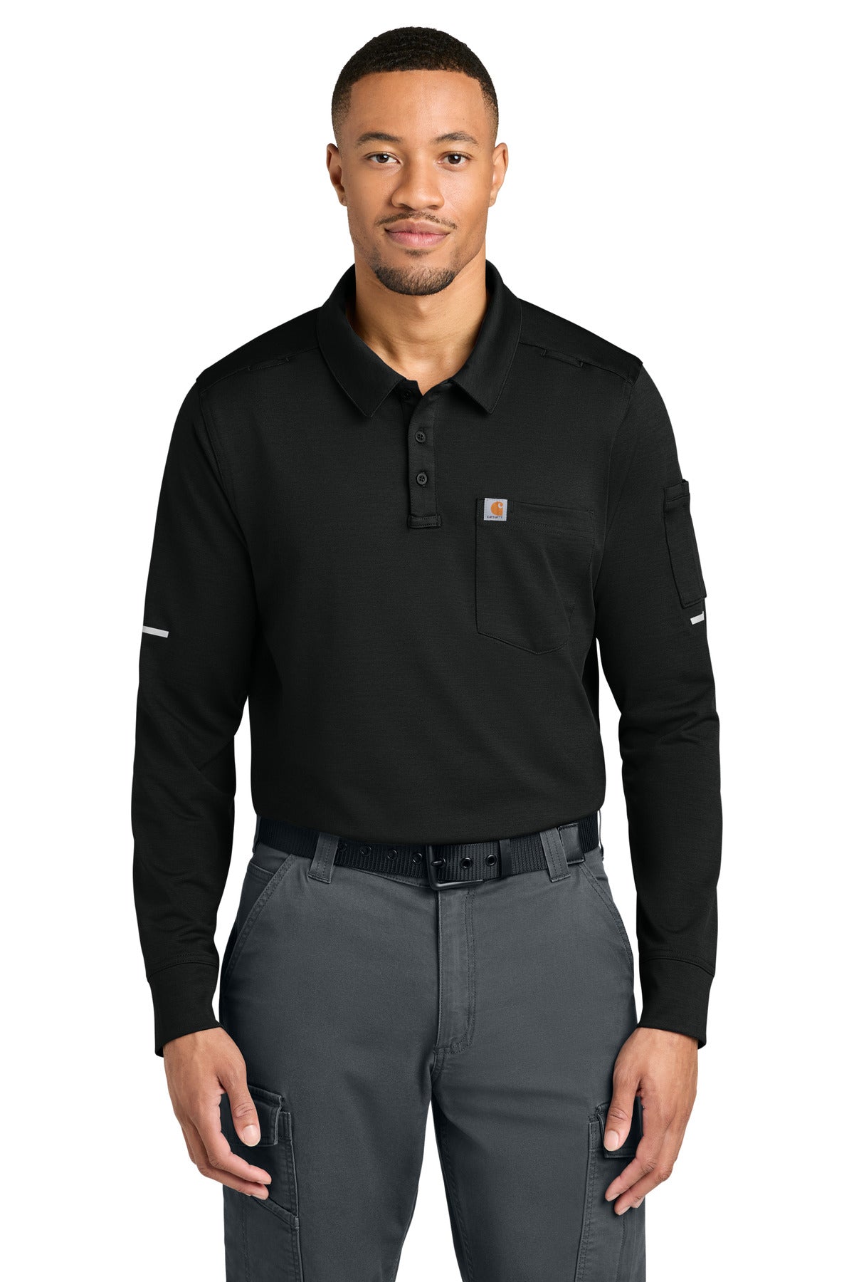 Carhartt Men's Field & Rescue Long Sleeve Polo CTC16129