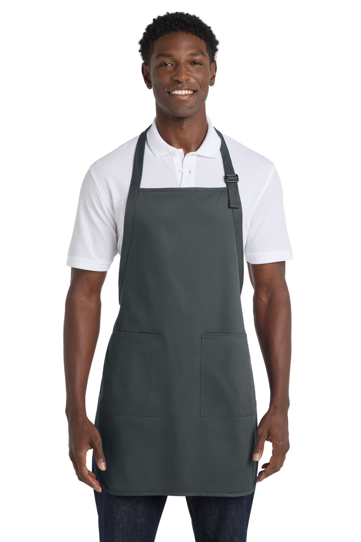 Port Authority Full-Length Apron with Pockets