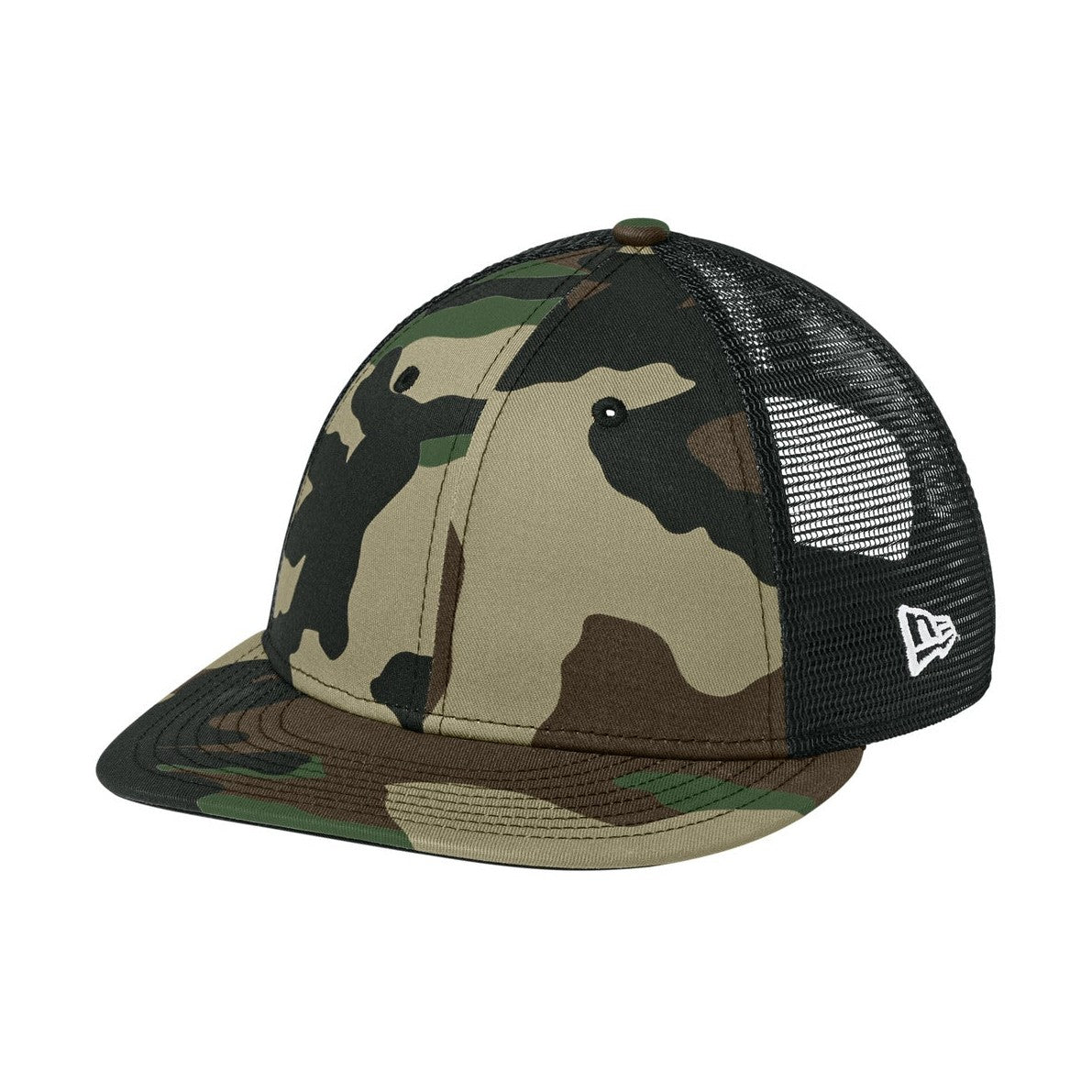 New Era Snapback Low Profile Trucker Cap NE207