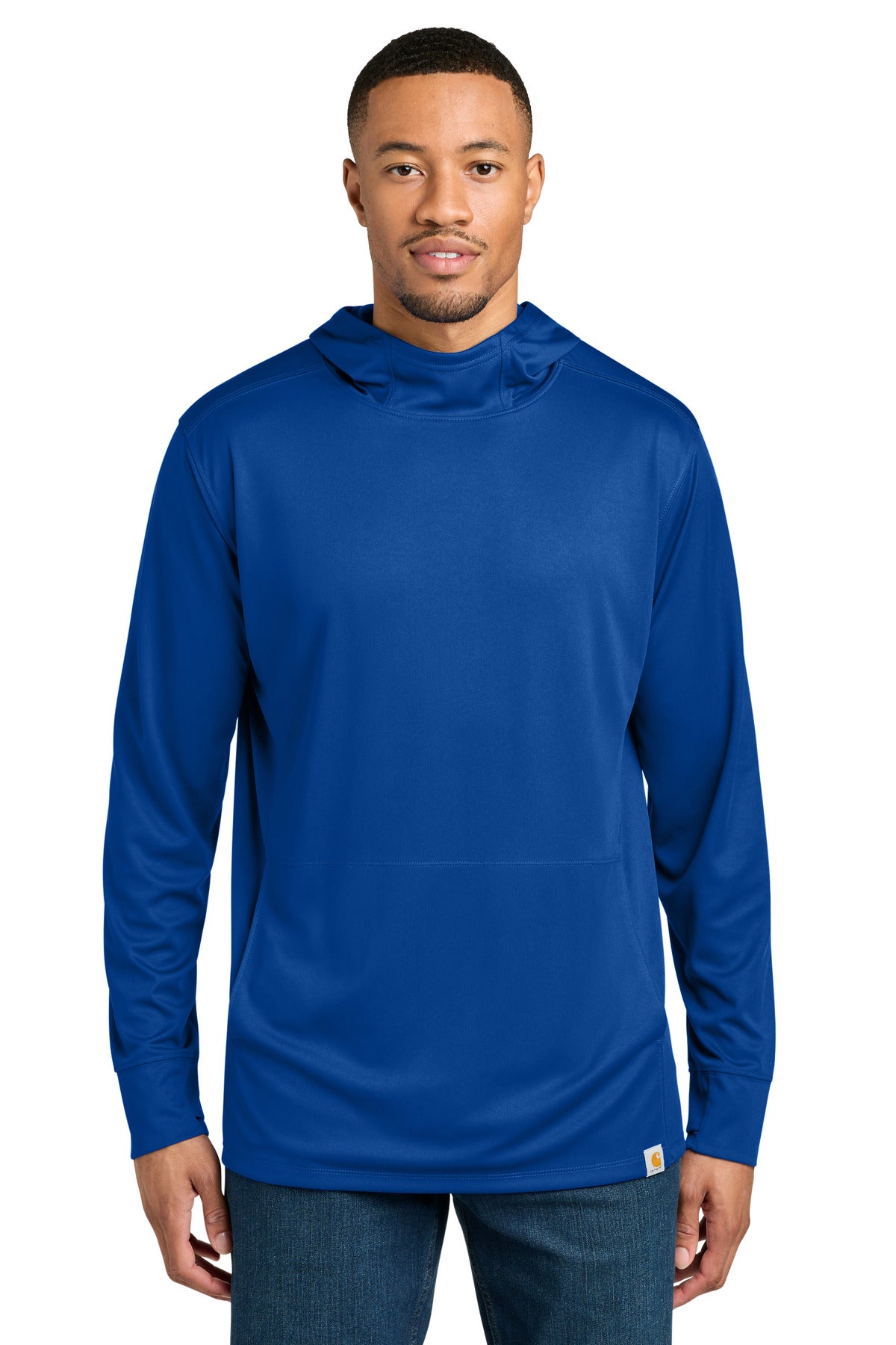 Carhartt Men's Force Sun Defender Long Sleeve Hooded T-Shirt CT106923