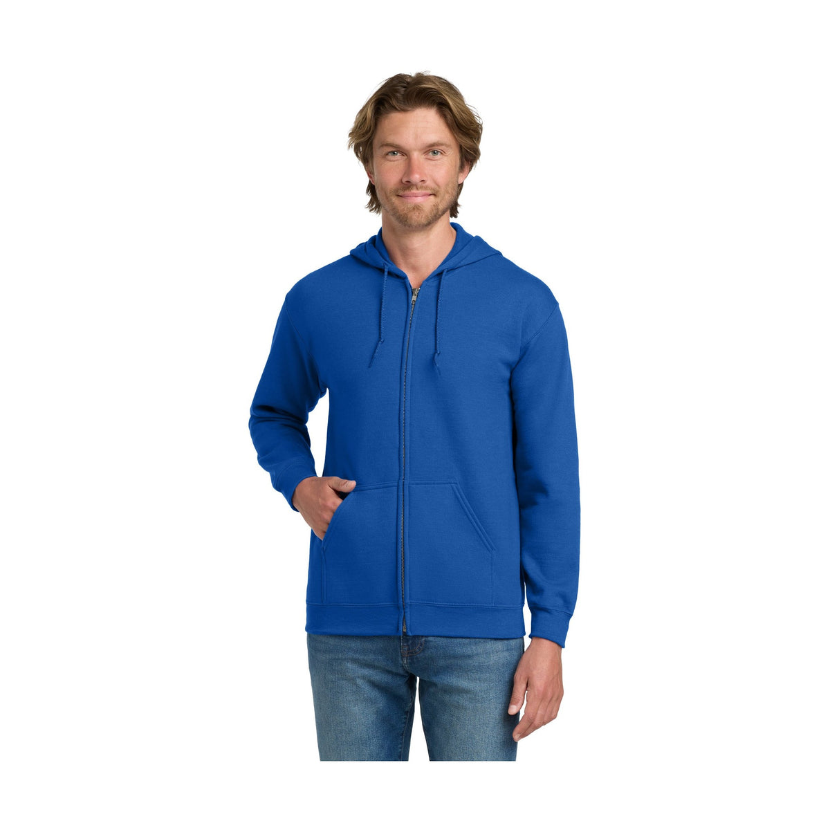 Gildan Men's Heavy Blend Full-Zip Hooded Sweatshirt