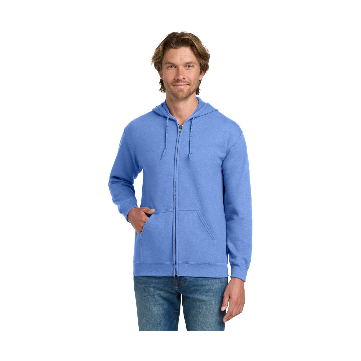 Gildan Men's Heavy Blend Full-Zip Hooded Sweatshirt