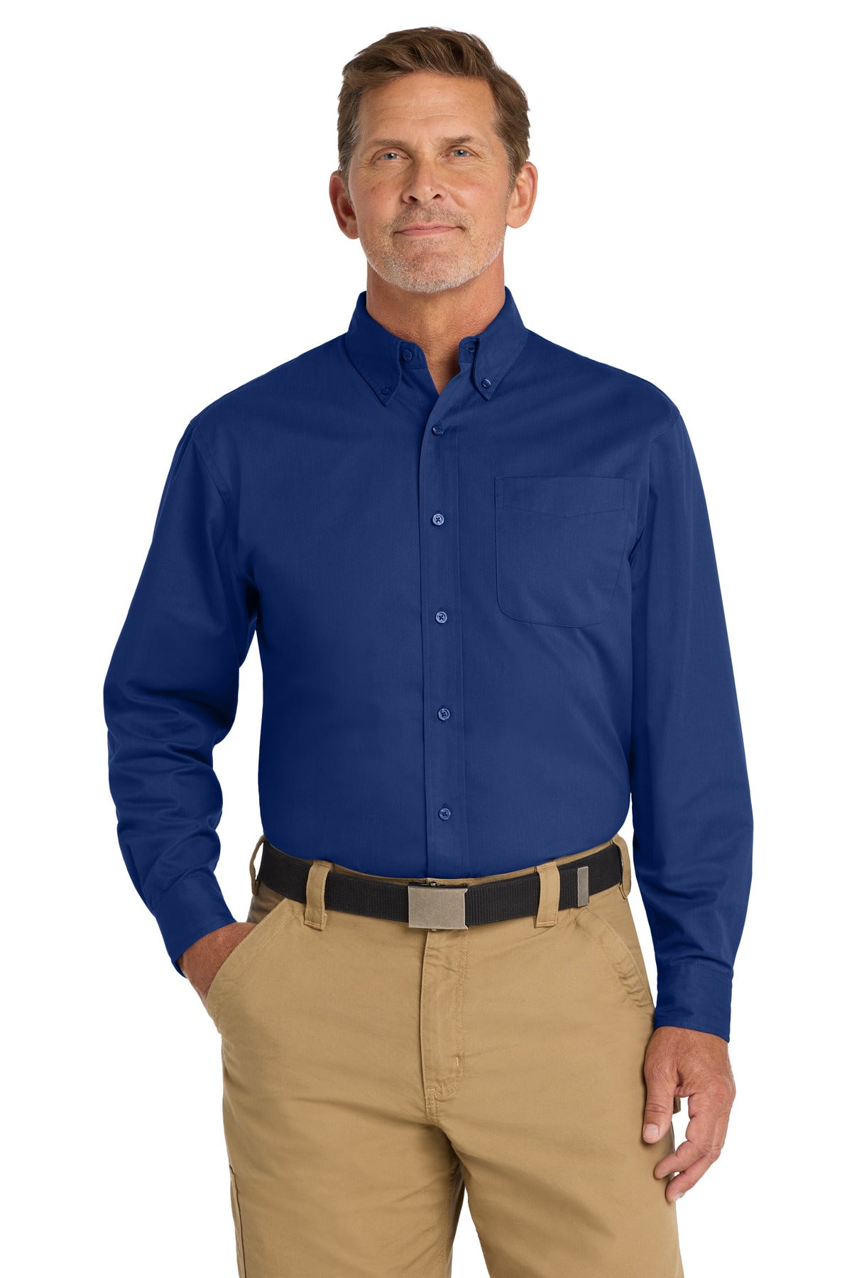 CornerStone Men's Long Sleeve SuperPro Twill Shirt