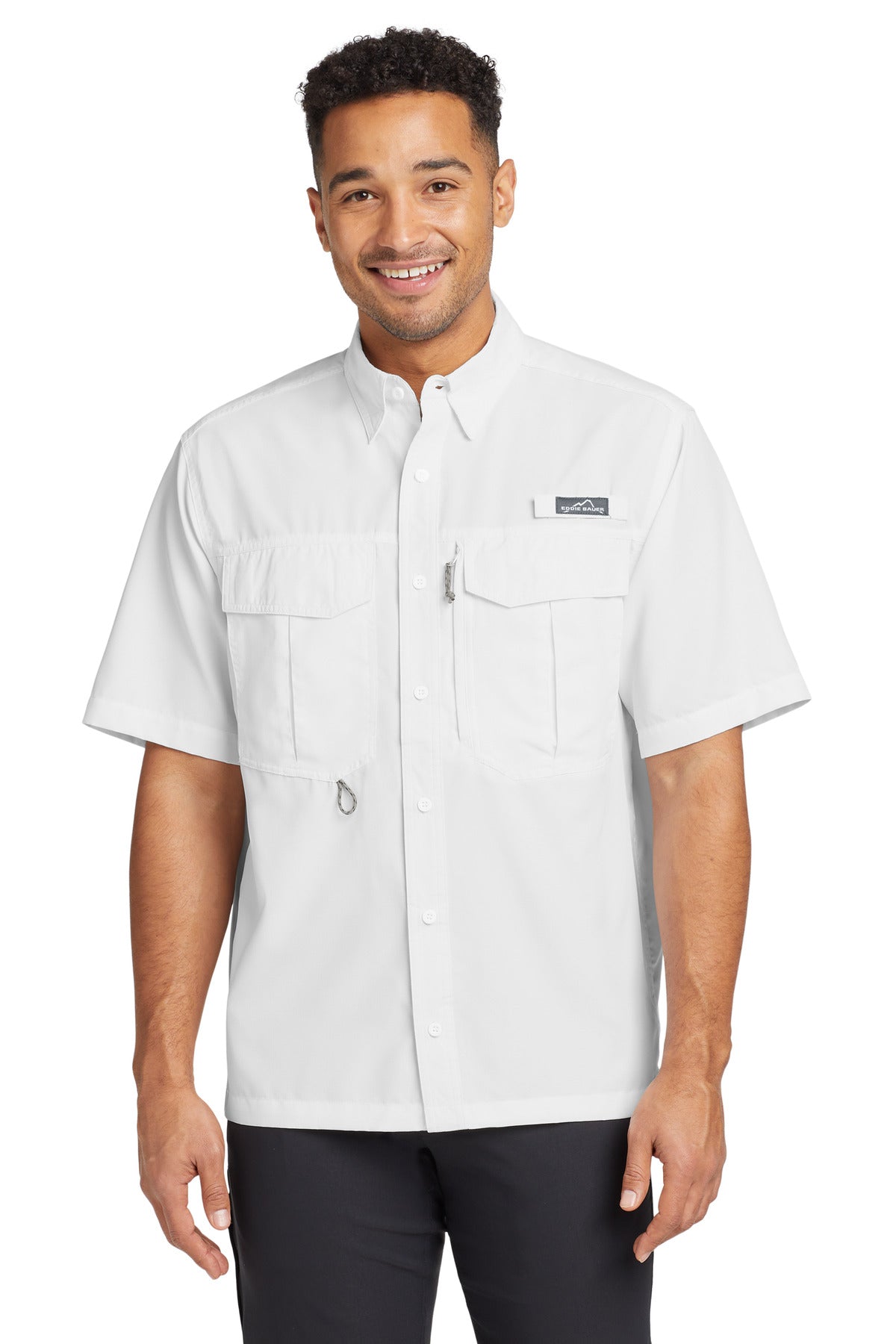 Eddie Bauer Men's Short Sleeve Performance Fishing Shirt EB602