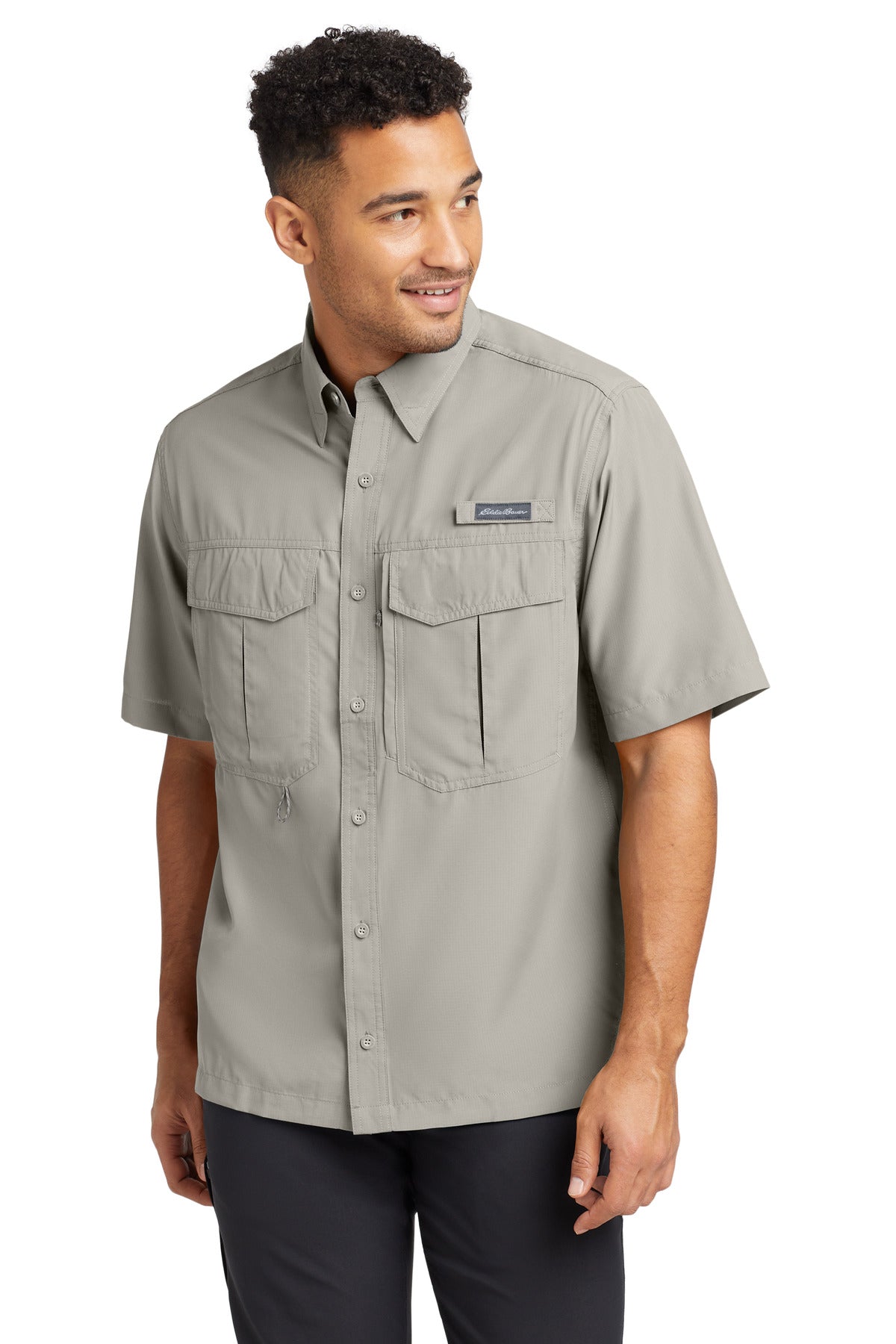 Eddie Bauer Men's Short Sleeve Performance Fishing Shirt EB602