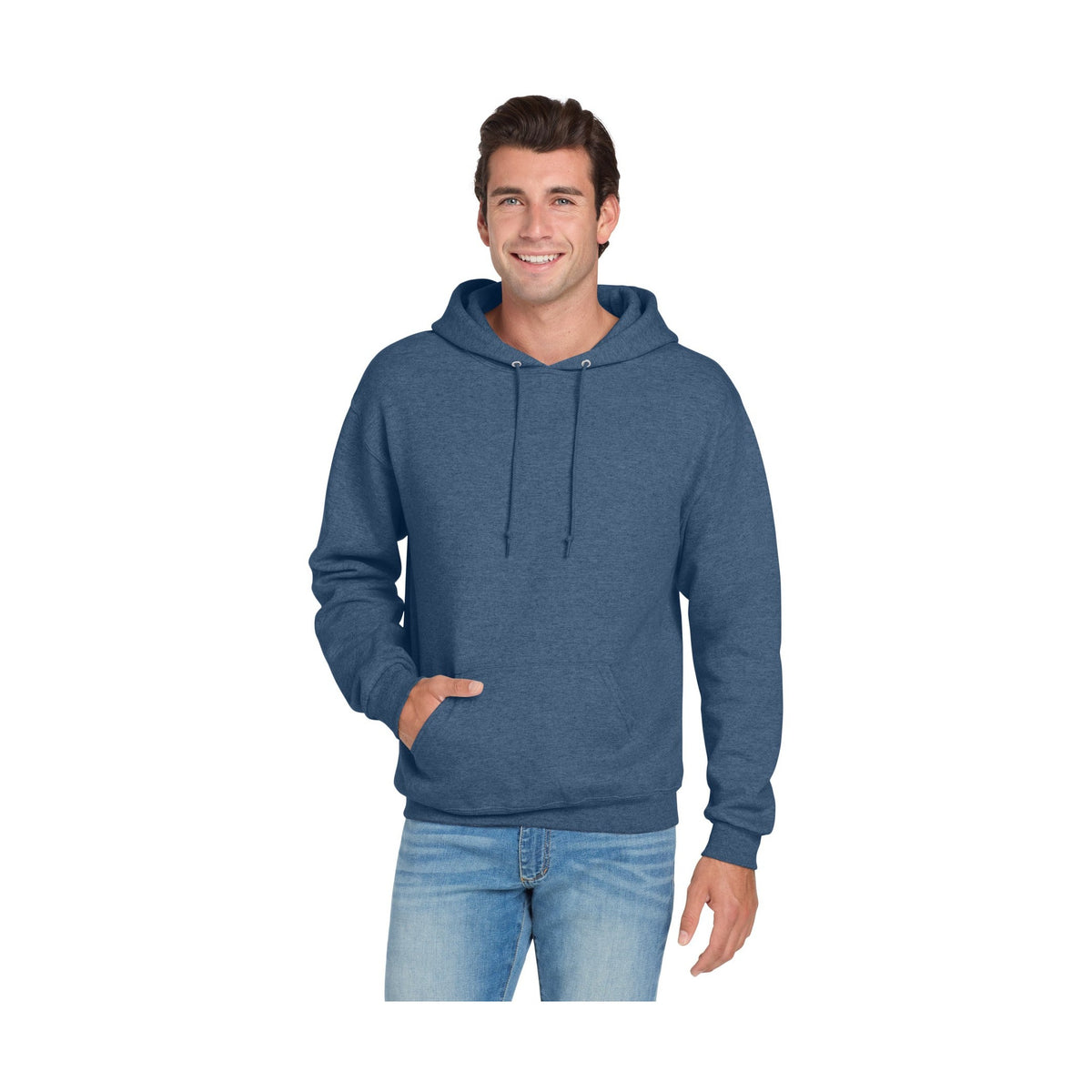 JERZEES Men's NuBlend Hooded Sweatshirt Mens Apparel Sweatshirts & Fleece