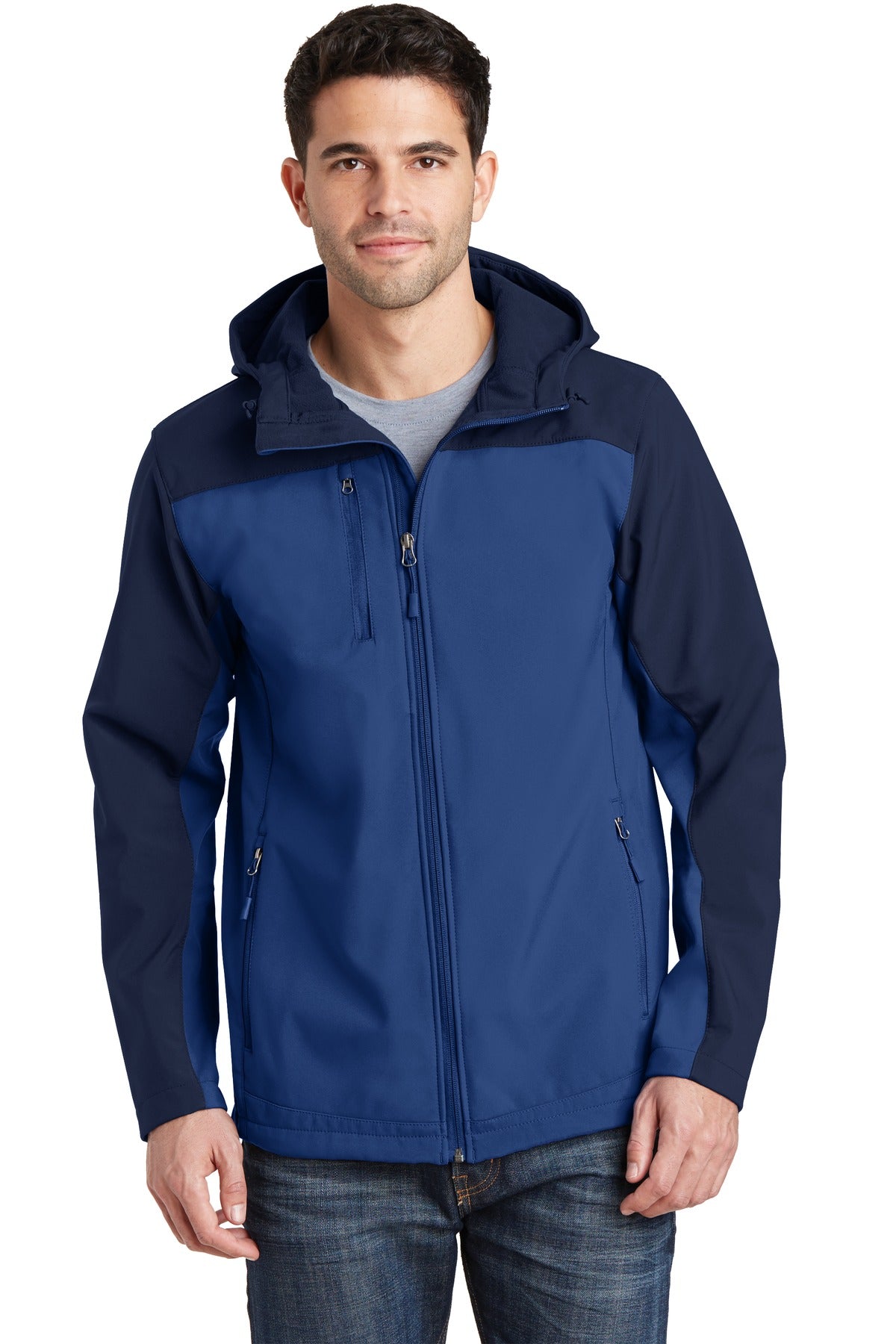 Port Authority Men's Hooded Core Soft Shell Jacket