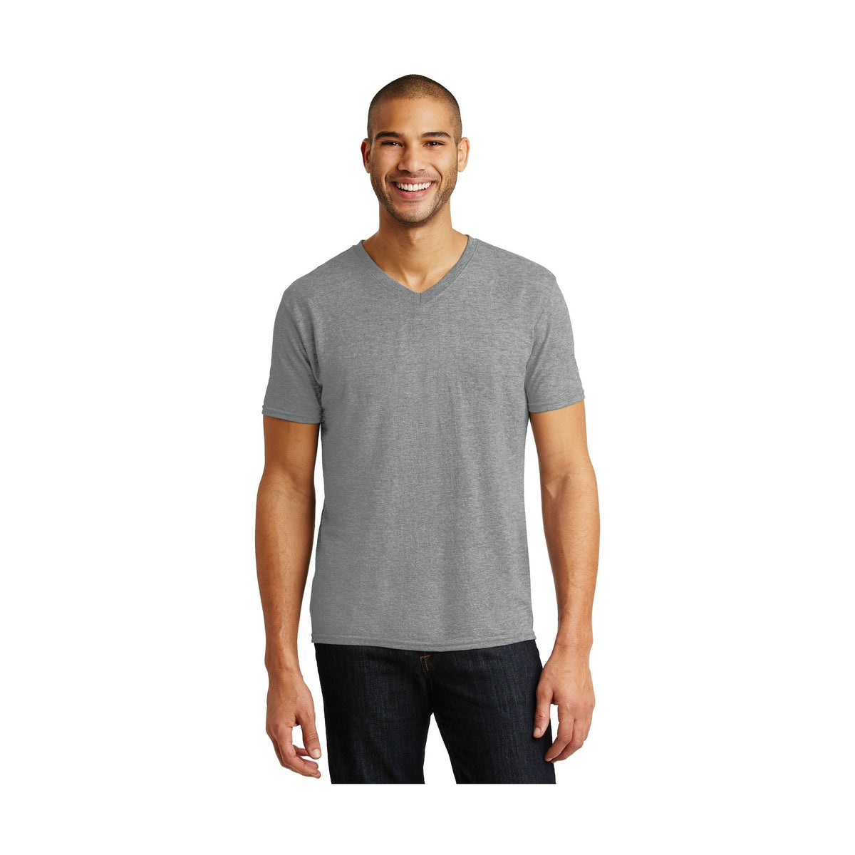 Anvil Men's Tri-Blend V-Neck Tee
