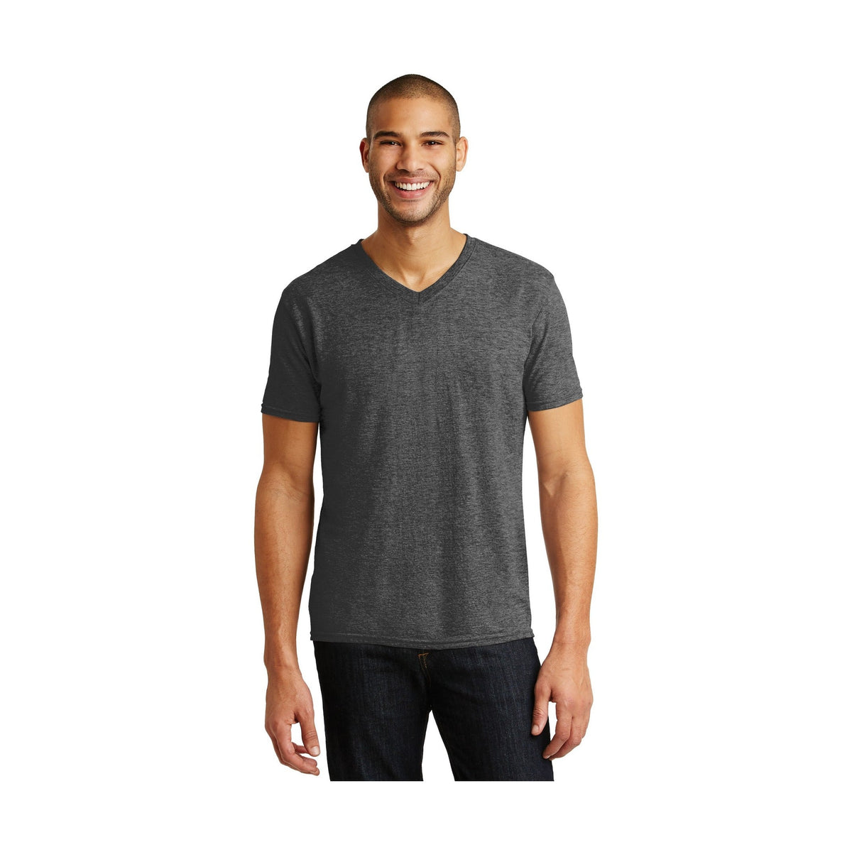 Anvil Men's Tri-Blend V-Neck Tee