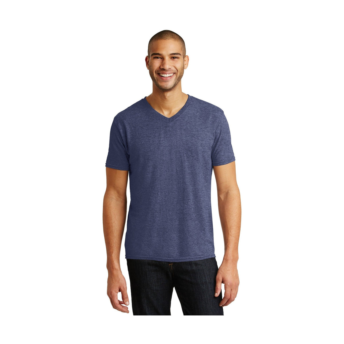 Anvil Men's Tri-Blend V-Neck Tee