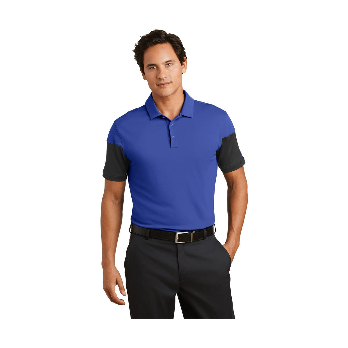 Nike Men's Dri-FIT Sleeve Colorblock Modern Fit Polo