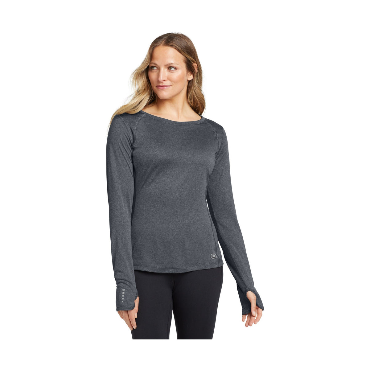 OGIO Women's Long Sleeve Pulse Crew