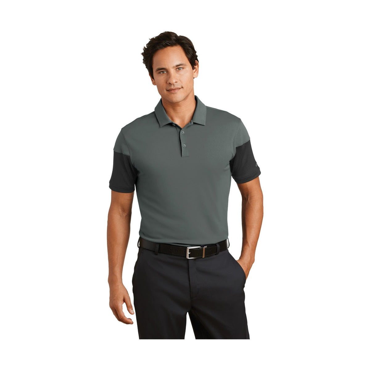 Nike Men's Dri-FIT Sleeve Colorblock Modern Fit Polo