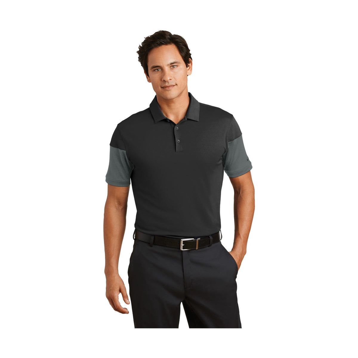 Nike Men's Dri-FIT Sleeve Colorblock Modern Fit Polo