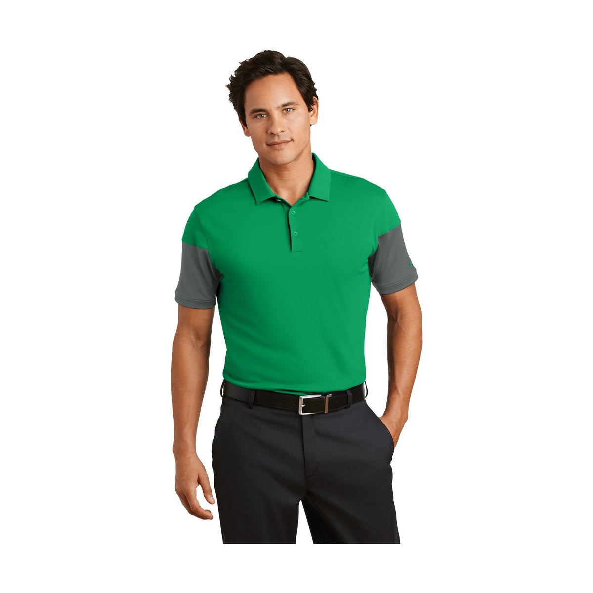 Nike Men's Dri-FIT Sleeve Colorblock Modern Fit Polo