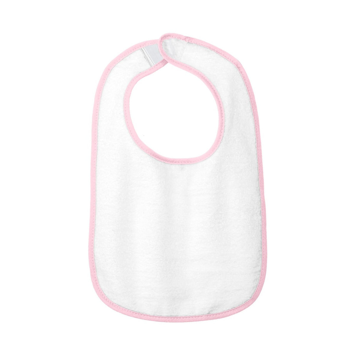 Rabbit Skins Men's Infant Contrast Trim Terry Bib