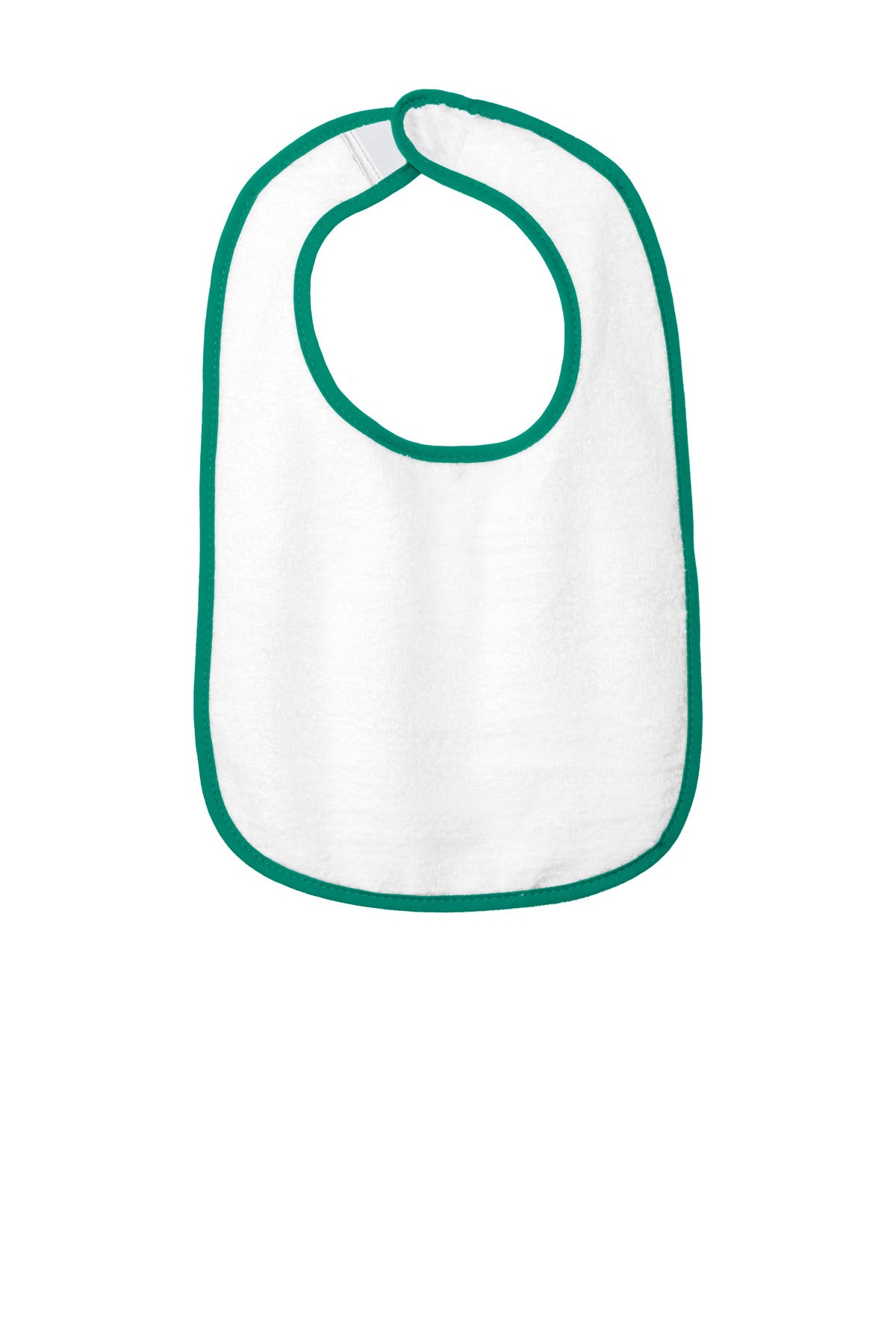 Rabbit Skins Men's Infant Contrast Trim Terry Bib