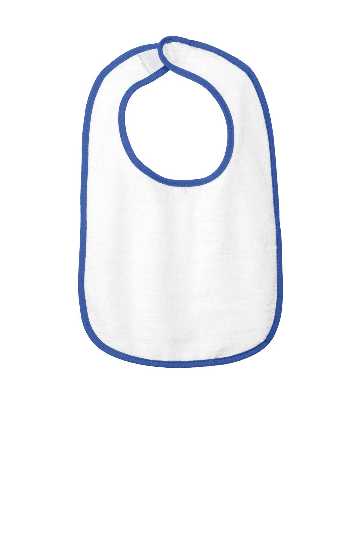 Rabbit Skins Men's Infant Contrast Trim Terry Bib