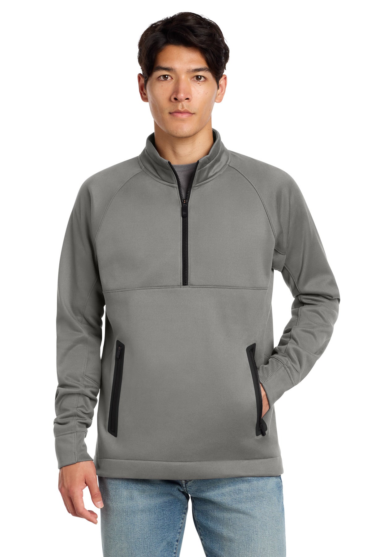 New Era Men's Venue Fleece 1/4-Zip Pullover