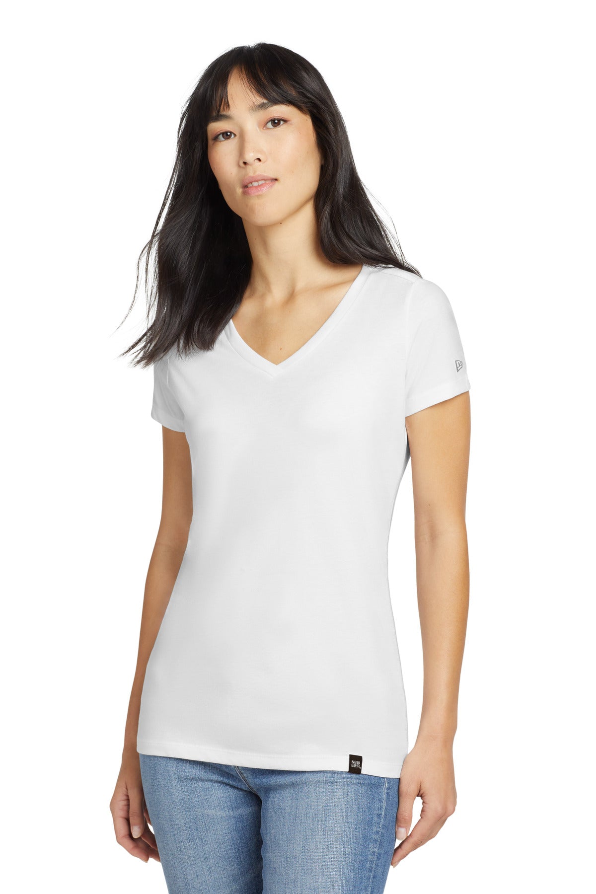 New Era Women's Heritage Blend V-Neck Tee