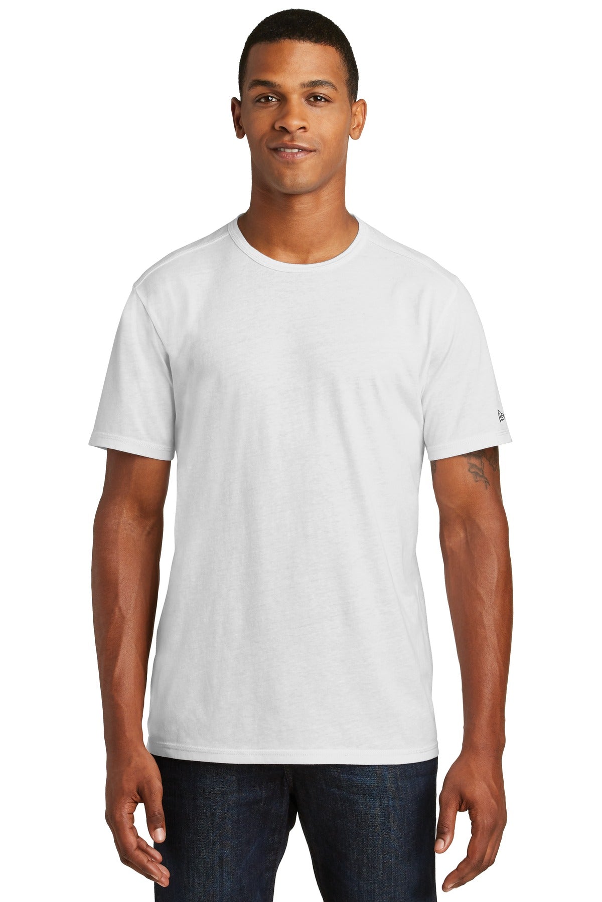 New Era Men's Tri-Blend Performance Crew Tee