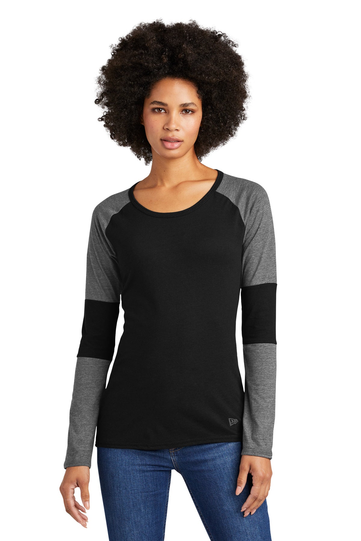 New Era Women's Tri-Blend Performance Baseball Tee