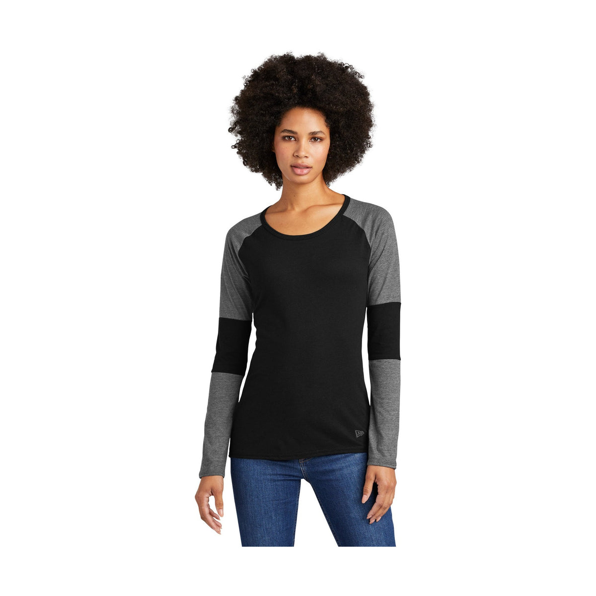 New Era Women's Tri-Blend Performance Baseball Tee