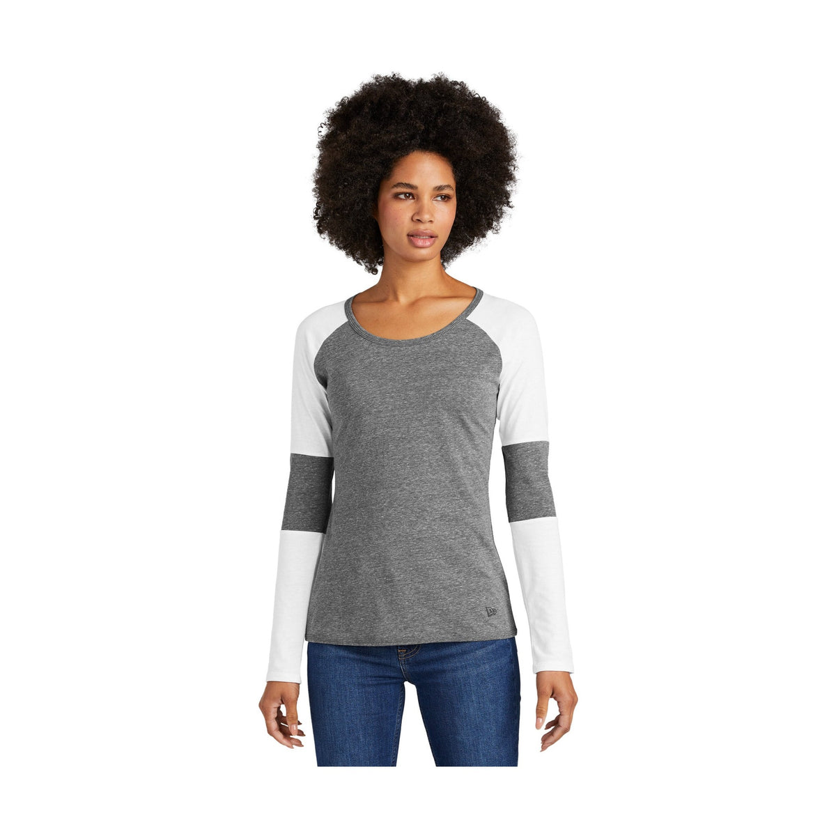 New Era Women's Tri-Blend Performance Baseball Tee
