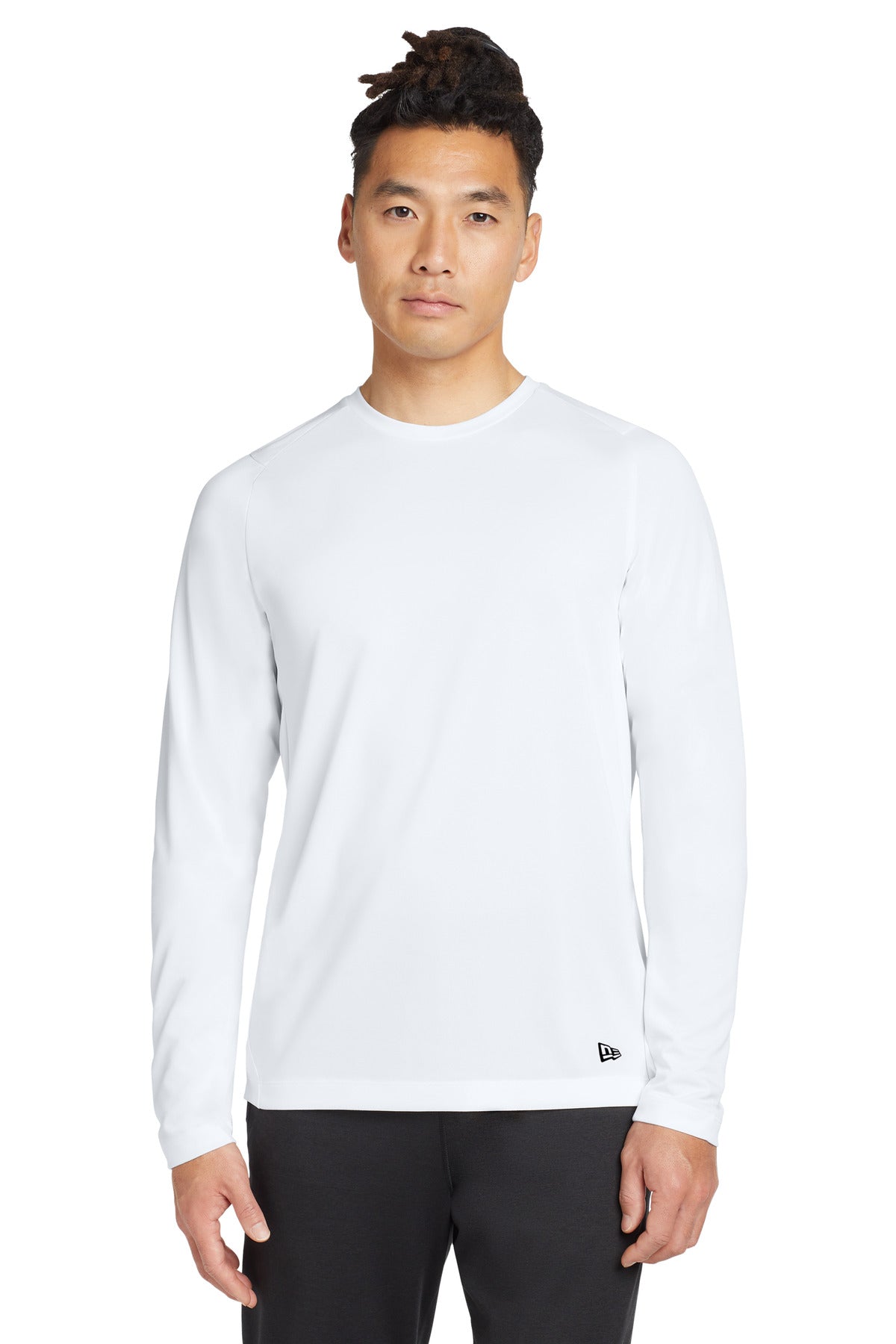 New Era Men's Series Performance Long Sleeve Crew Tee