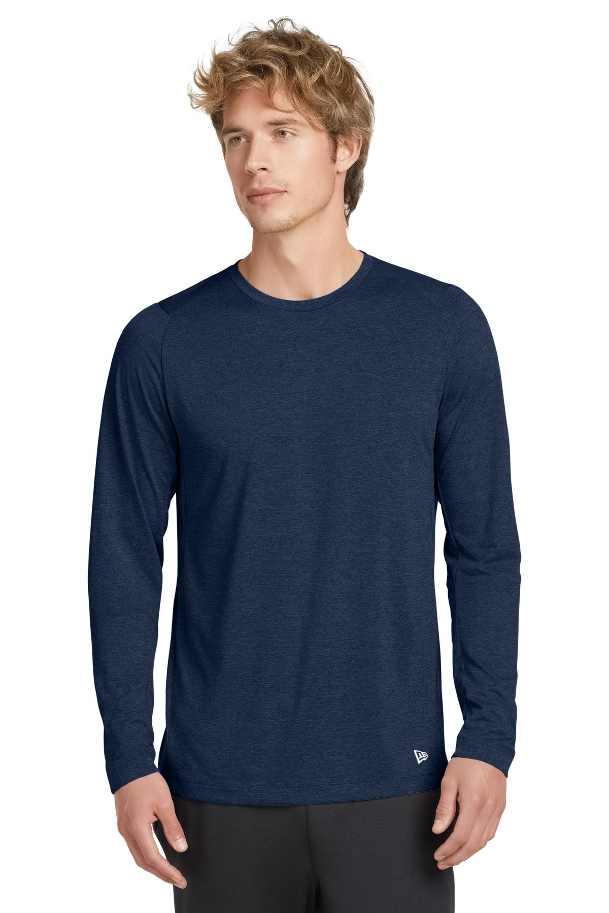 New Era Men's Series Performance Long Sleeve Crew Tee