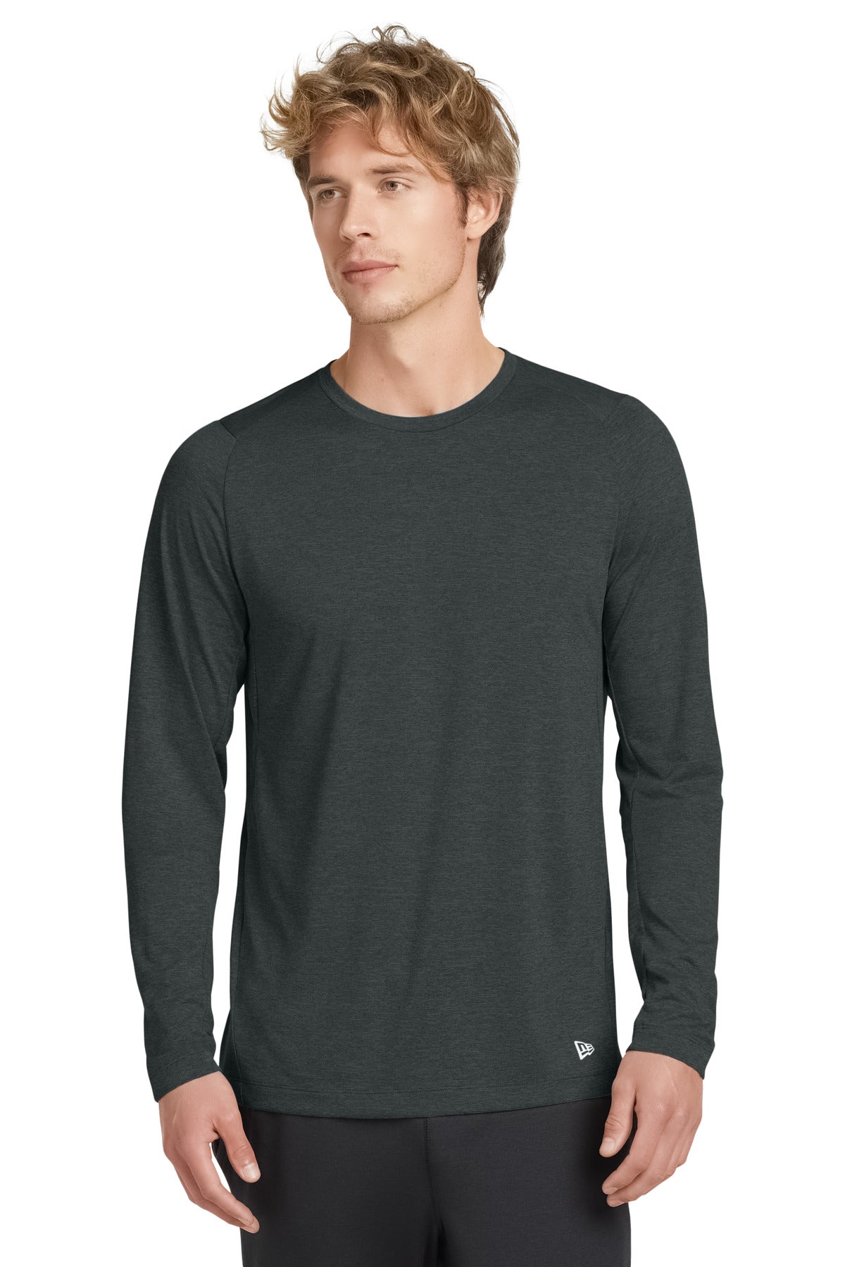 New Era Men's Series Performance Long Sleeve Crew Tee