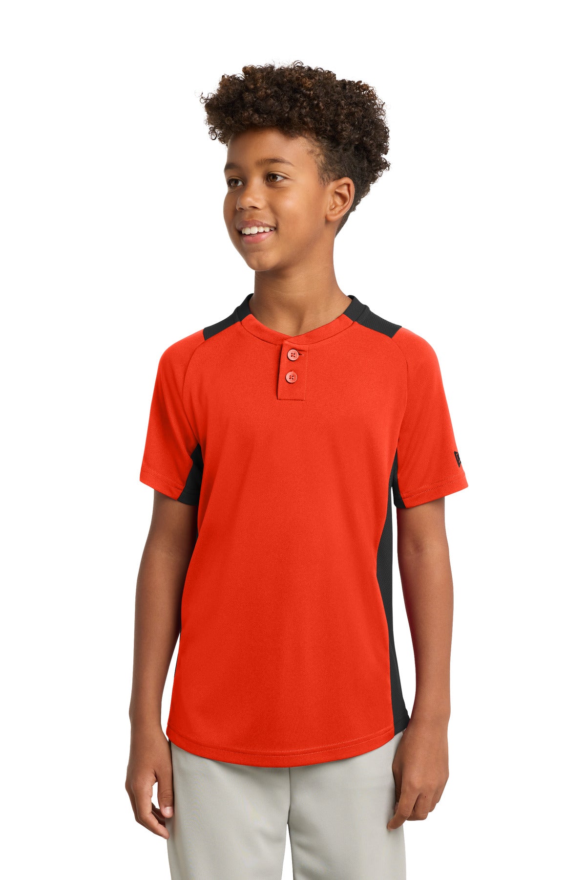 New Era Youth Diamond Era 2-Button Jersey