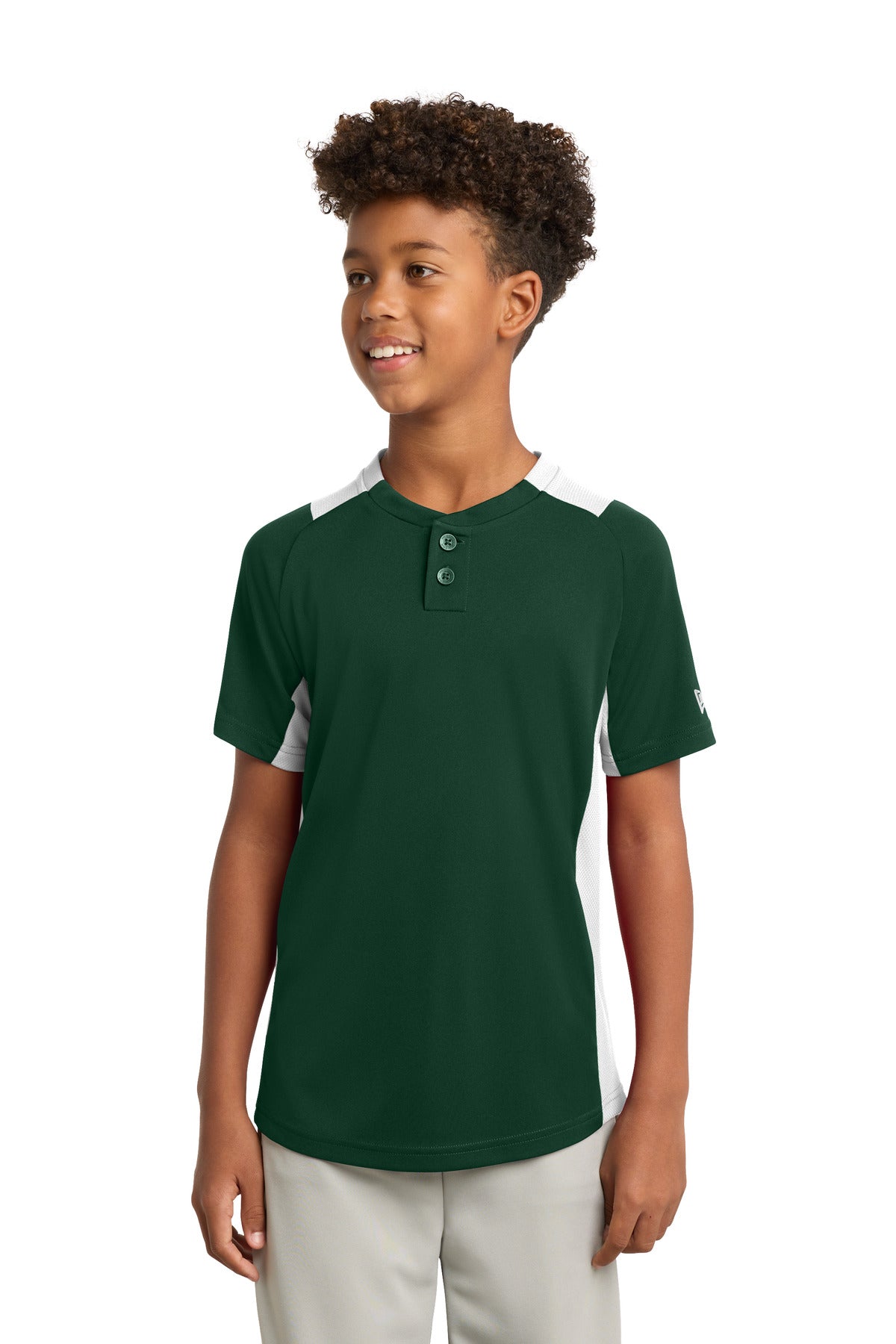 New Era Youth Diamond Era 2-Button Jersey