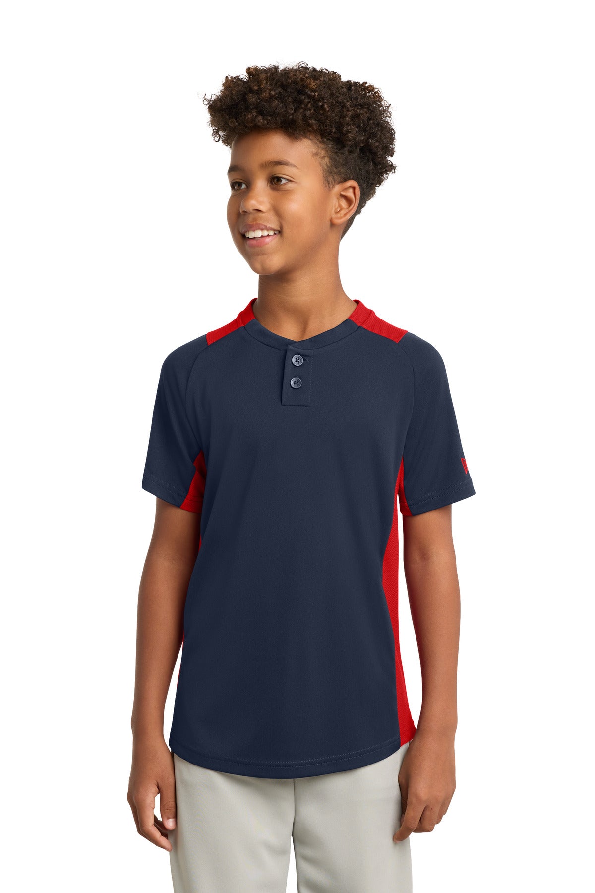 New Era Youth Diamond Era 2-Button Jersey