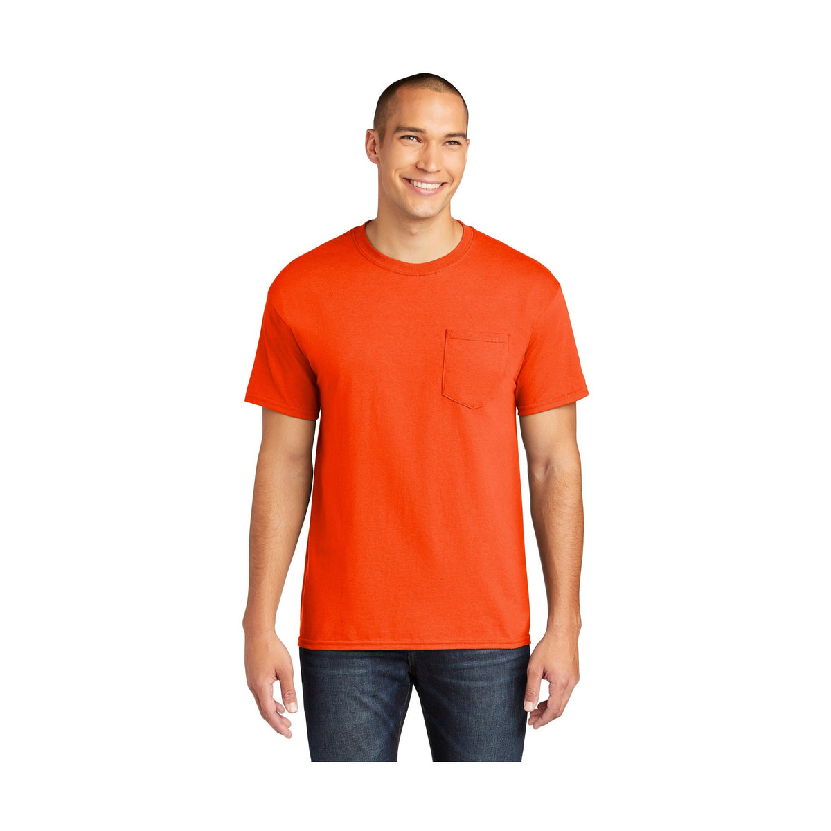 Gildan Men's Heavy Cotton 100% Cotton Pocket T-Shirt