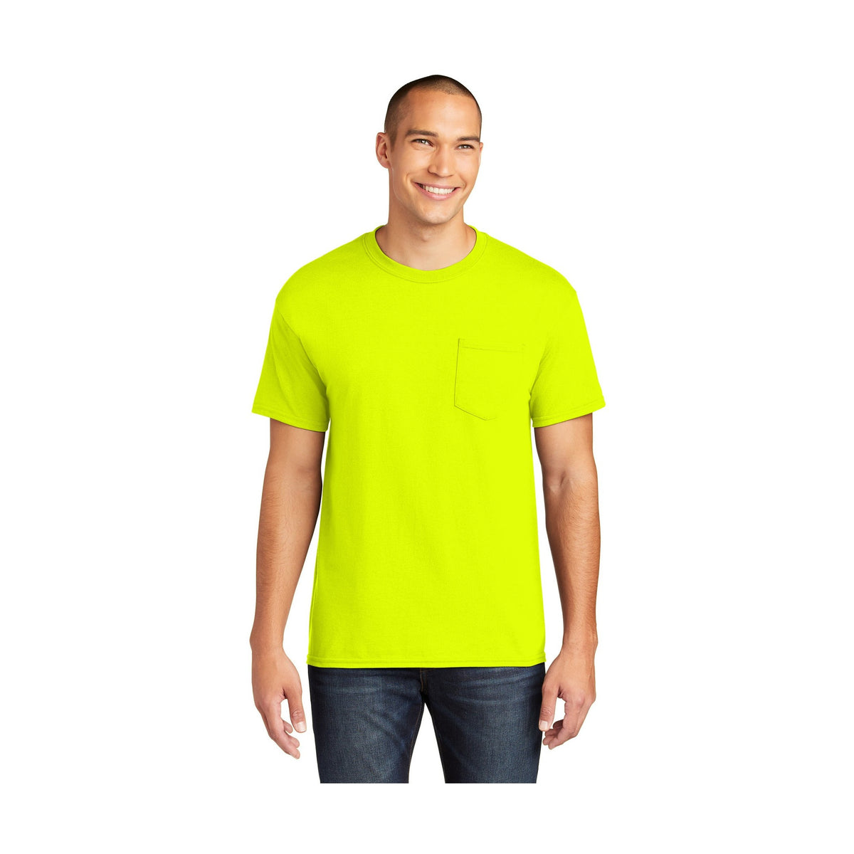 Gildan Men's Heavy Cotton 100% Cotton Pocket T-Shirt