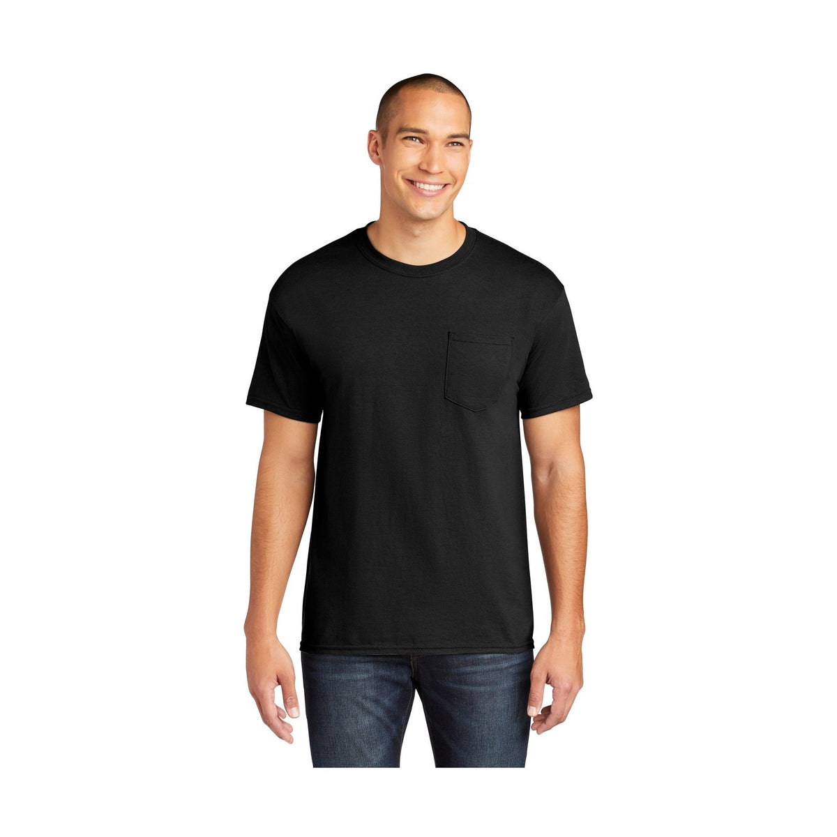 Gildan Men's Heavy Cotton 100% Cotton Pocket T-Shirt