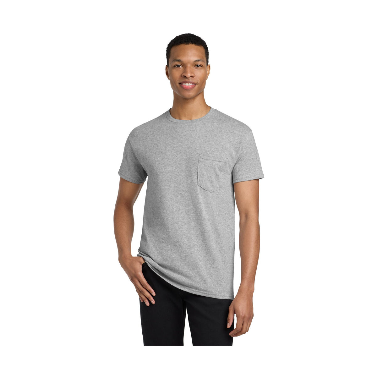Gildan Men's Heavy Cotton 100% Cotton Pocket T-Shirt