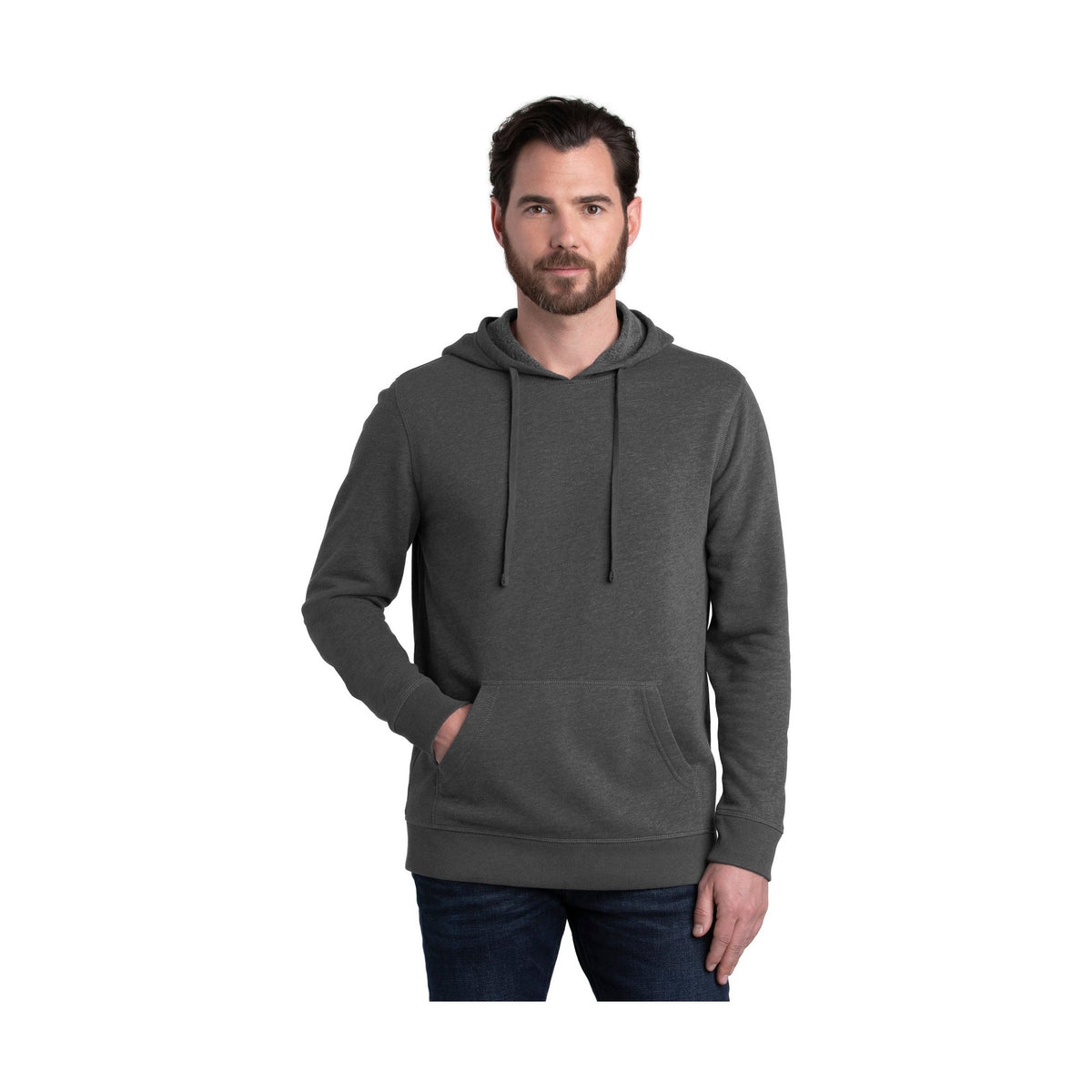 Alternative Apparel Men's Rider Blended Fleece Pullover Hoodie