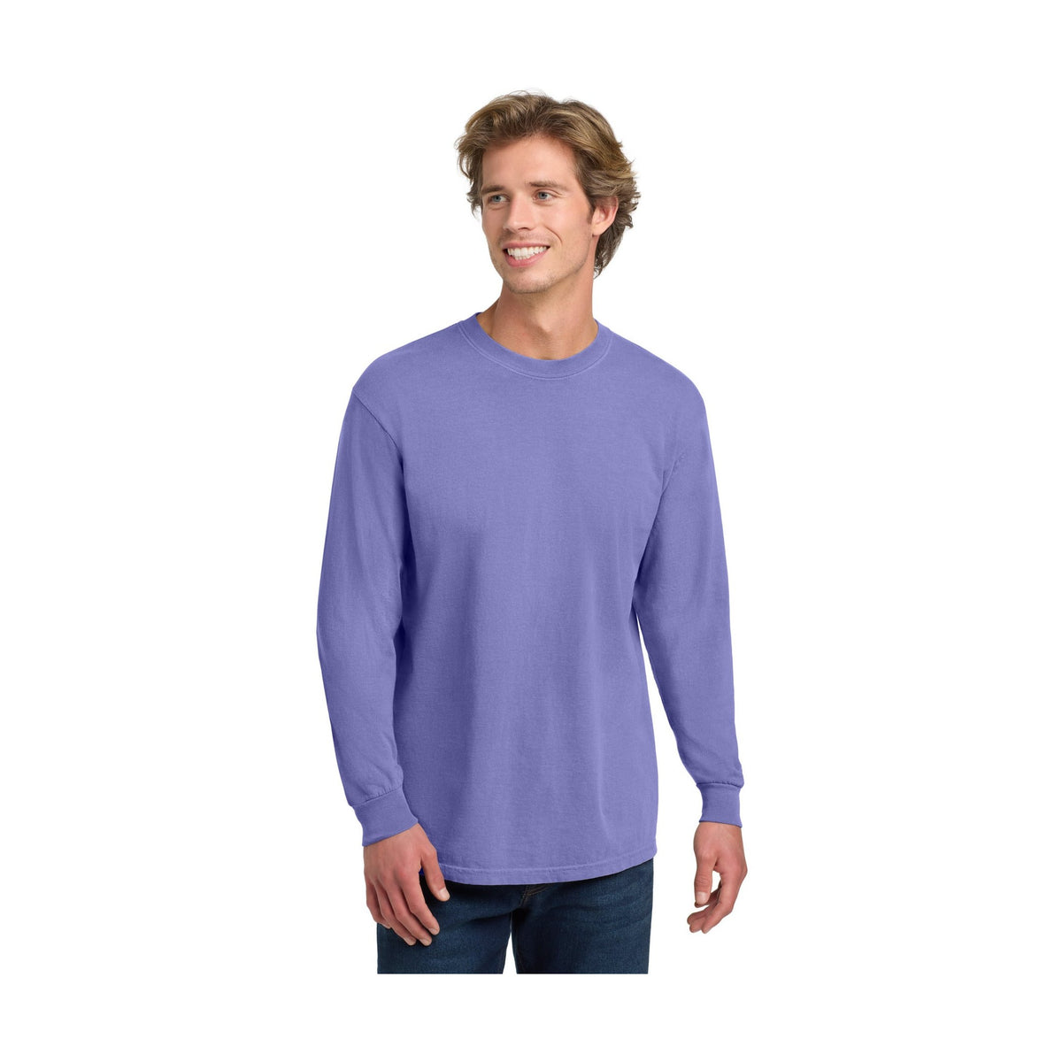 Comfort Colors Men's Heavyweight Ring Spun Long Sleeve Tee