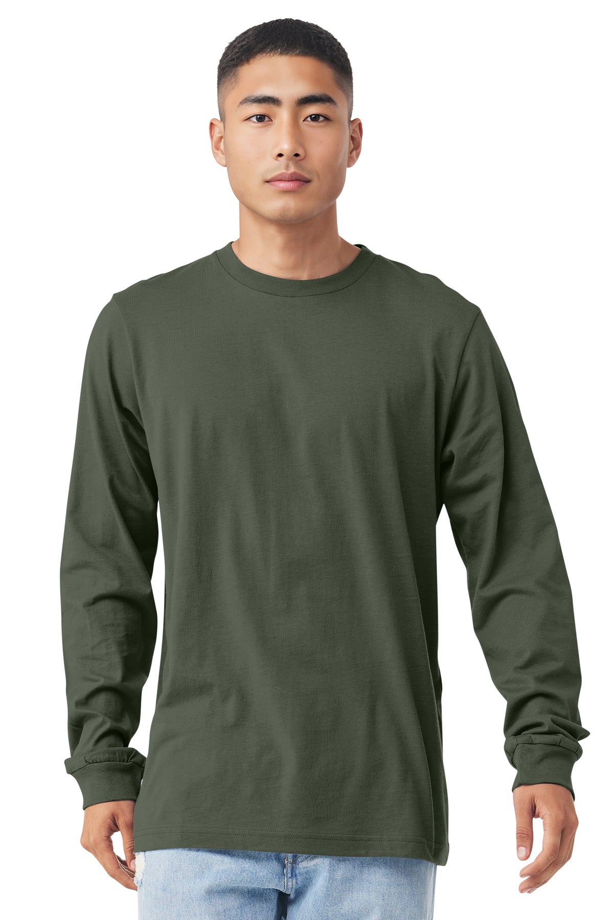 BELLA + CANVAS Men's Jersey Long Sleeve Tee