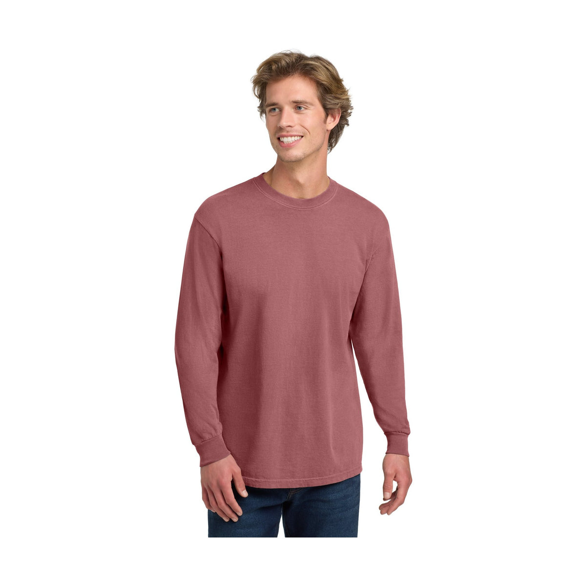 Comfort Colors Men's Heavyweight Ring Spun Long Sleeve Tee