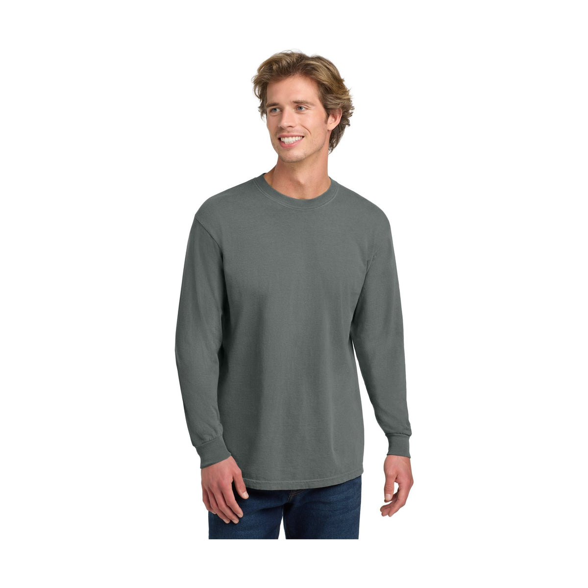Comfort Colors Men's Heavyweight Ring Spun Long Sleeve Tee