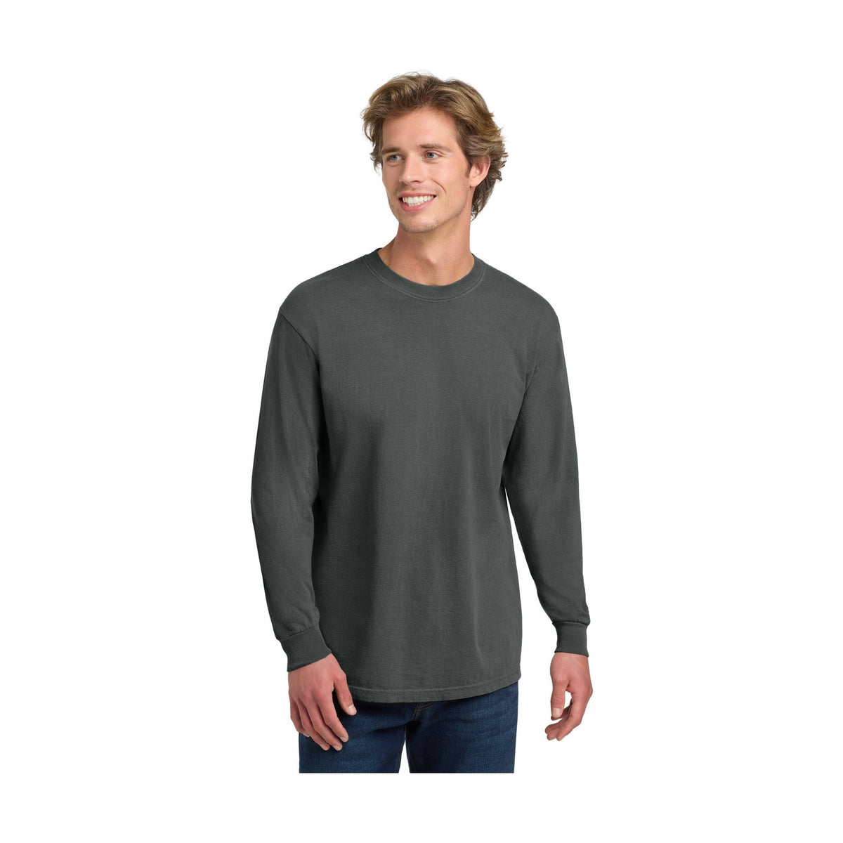 Comfort Colors Men's Heavyweight Ring Spun Long Sleeve Tee