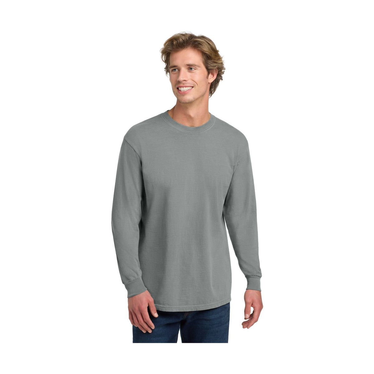 Comfort Colors Men's Heavyweight Ring Spun Long Sleeve Tee