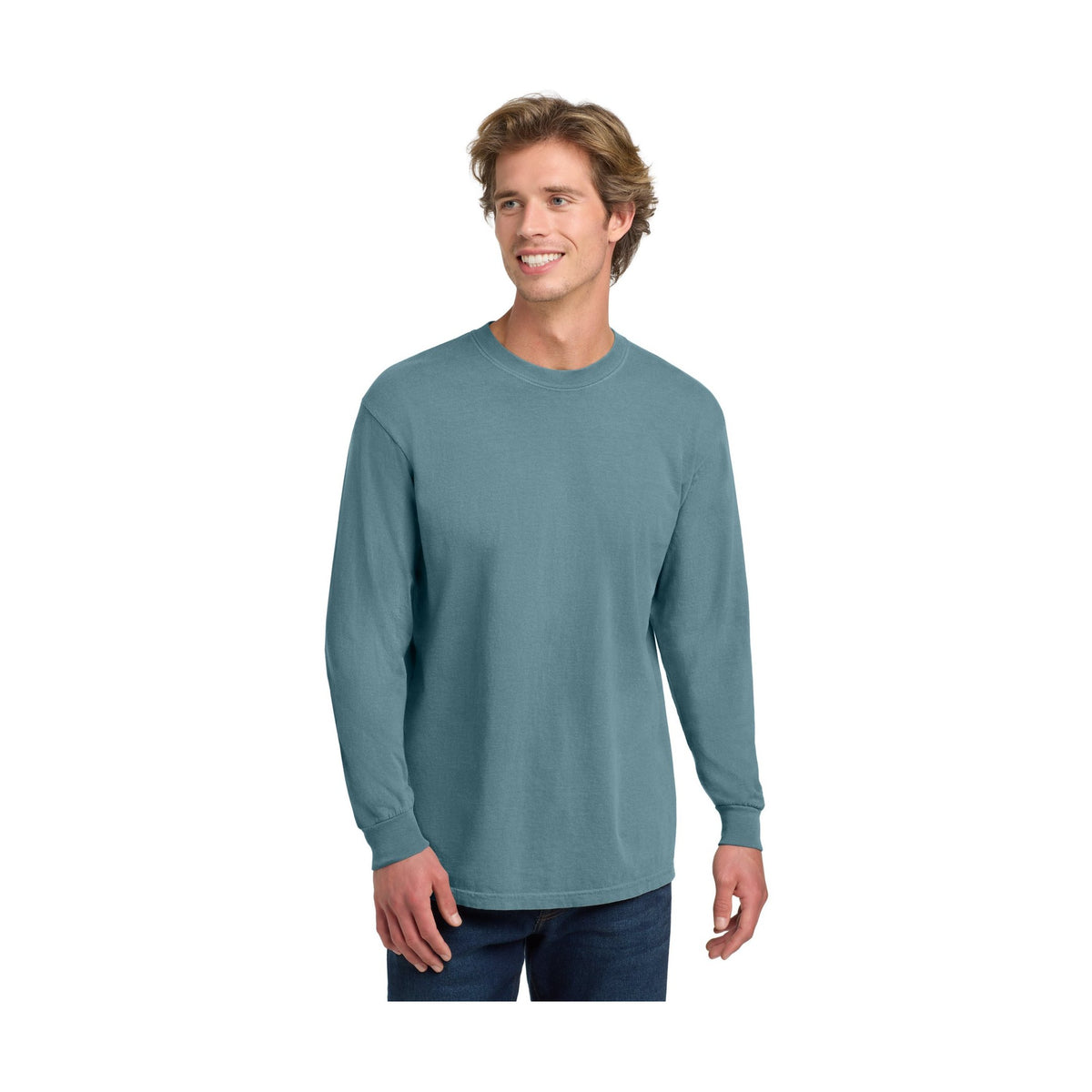 Comfort Colors Men's Heavyweight Ring Spun Long Sleeve Tee
