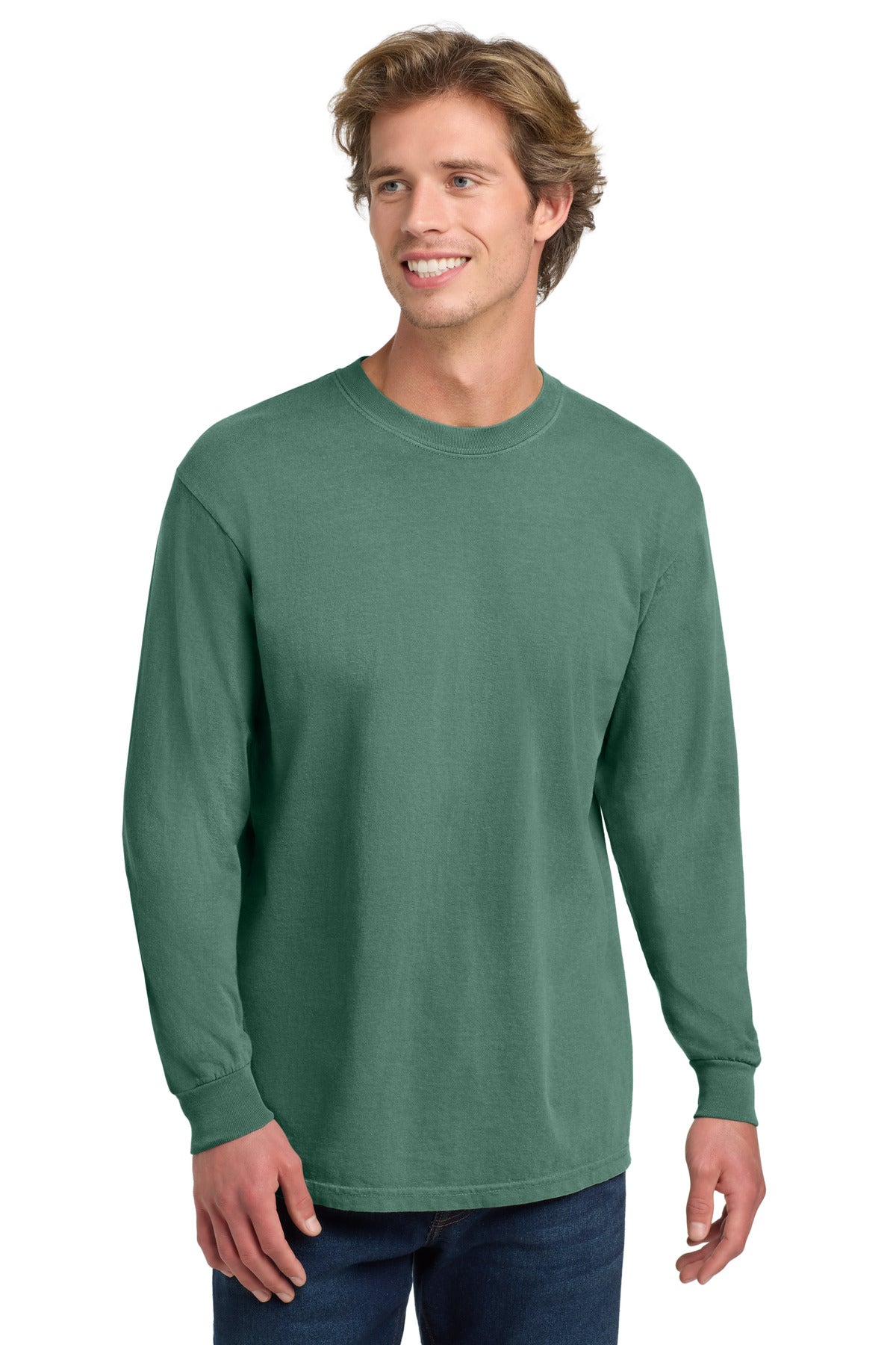 Comfort Colors Men's Heavyweight Ring Spun Long Sleeve Tee