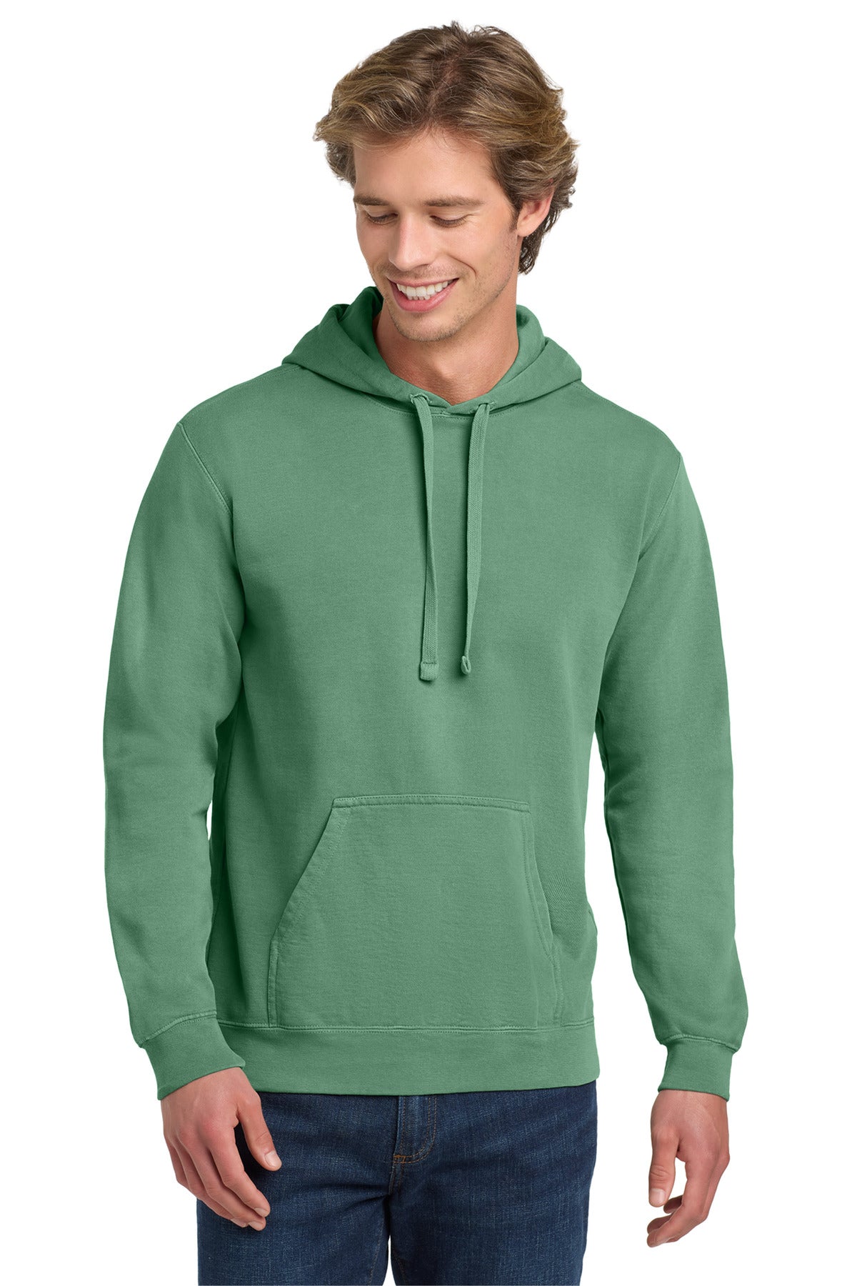 Comfort Colors Men's Garment-Dyed Hooded Sweatshirt Mens Apparel Sweatshirts & Fleece