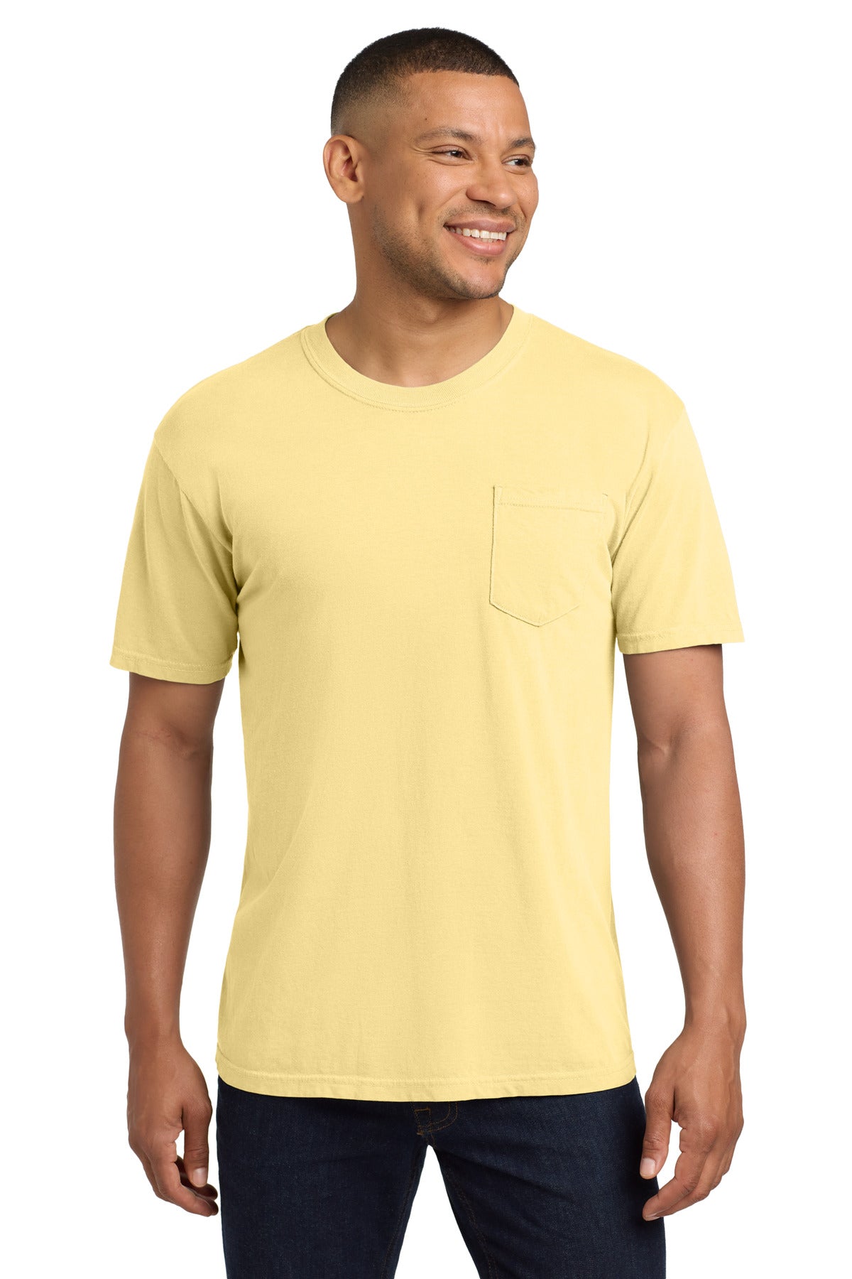 Comfort Colors Men's Heavyweight Ring Spun Pocket Tee
