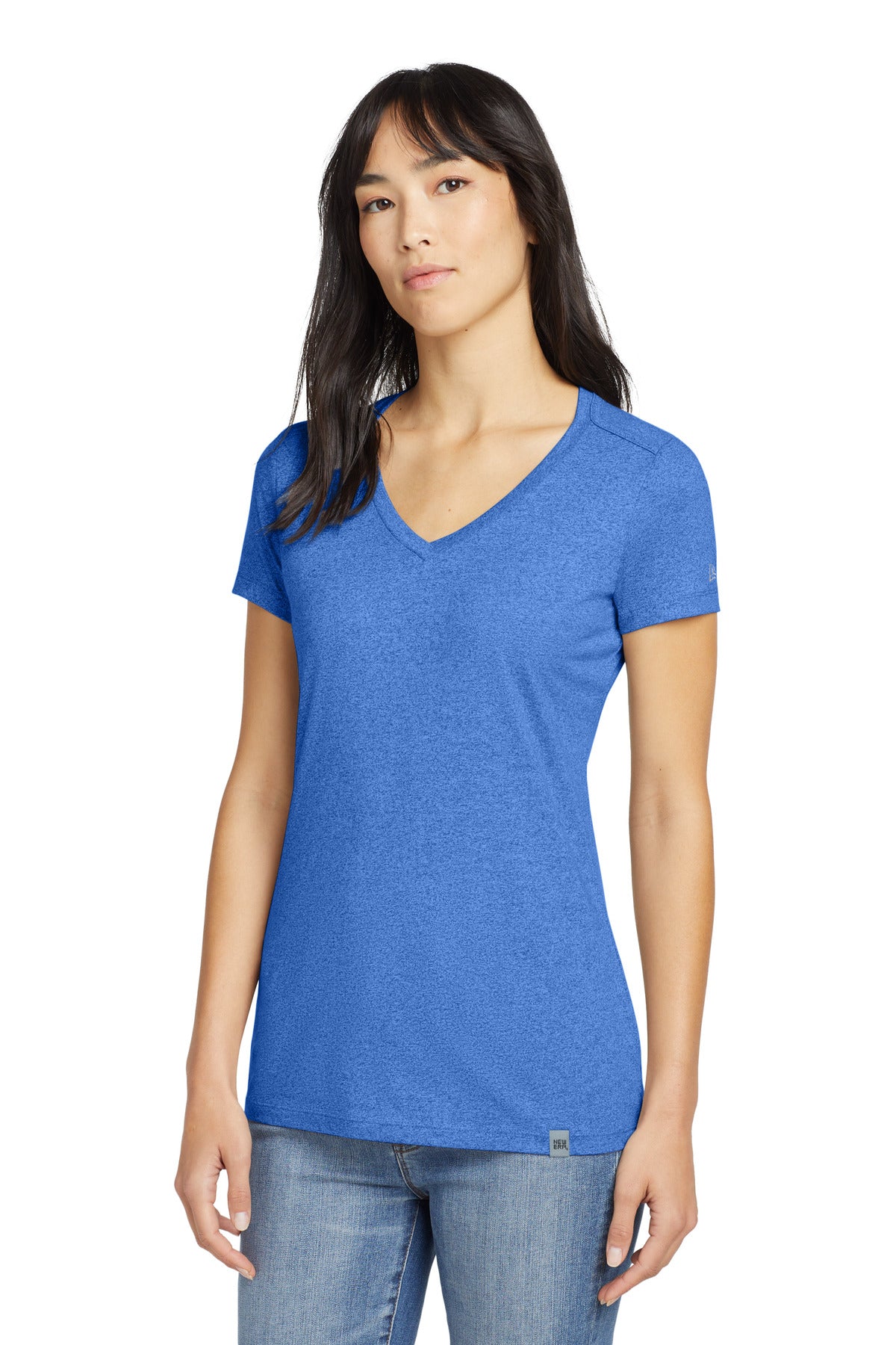 New Era Women's Heritage Blend V-Neck Tee